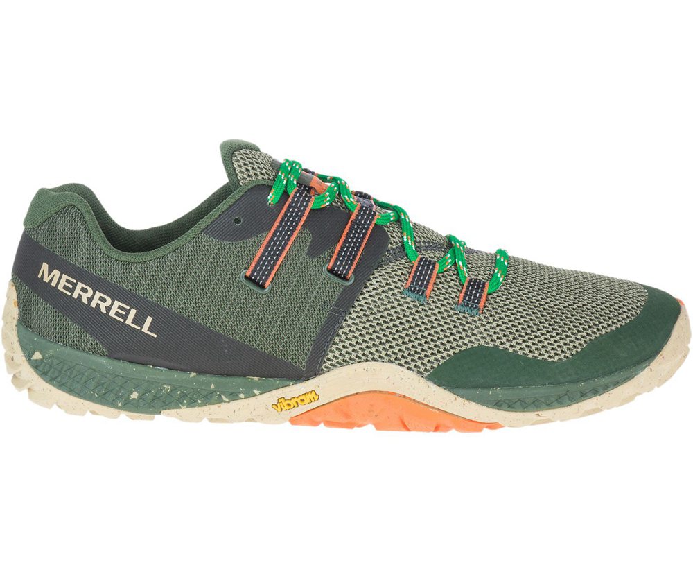 Merrell Sneakers Green - Trail Glove 6 - Mens 31XBKFQDO
